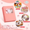 image:imageOutus 200 Pcs Soap Packaging Boxes Bulk for Homemade BrownPink