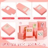 image:imageOutus 200 Pcs Soap Packaging Boxes Bulk for Homemade BrownPink