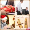 image:imageOutus 6 Sets Wooden Ballpoint Pens with Case Thank You Gifts Employee