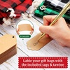 image:imageOutus 81 Pcs Christmas Buffalo Plaid Drawstring Gift Bags with Tags173