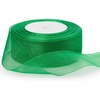 image:imageOutus Red Sheer Organza Ribbon 16 Inch 49 Yards Chiffon RibbonGreen