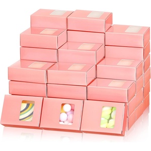 image:imageOutus 200 Pcs Soap Packaging Boxes Bulk for Homemade BrownPink